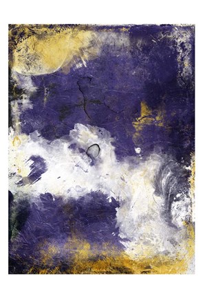 Framed Purple Galaxy Print