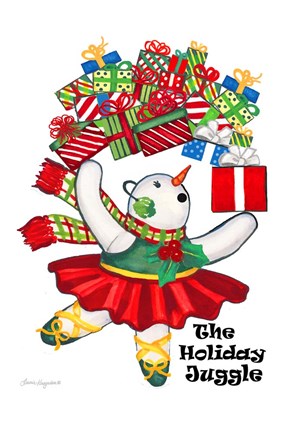 Framed Holidays Again Print