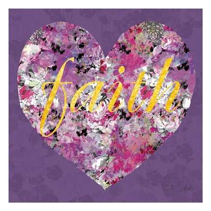 Framed Fiath In Every Heart Print