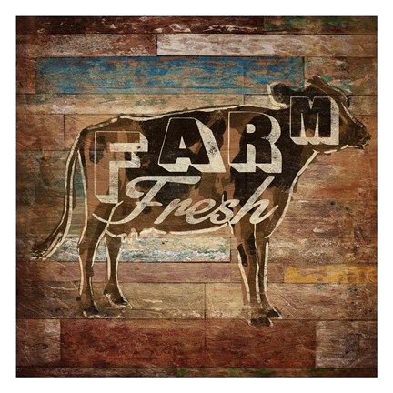 Framed Farm Fresh Print