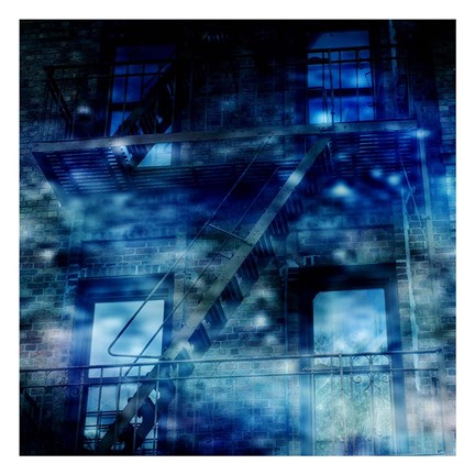 Framed Midnight Blues Print