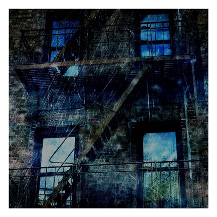 Framed Brooklyn Blues Print