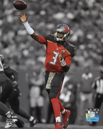 Framed Jameis Winston 2015 Spotlight Action Print