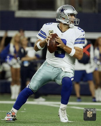 Framed Tony Romo 2015 Action Print
