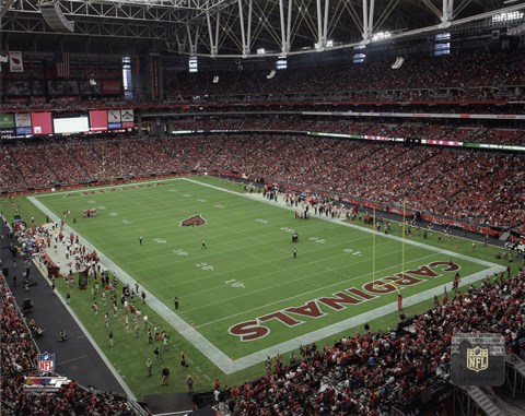 Framed University of Phoenix Stadium 2015 Print