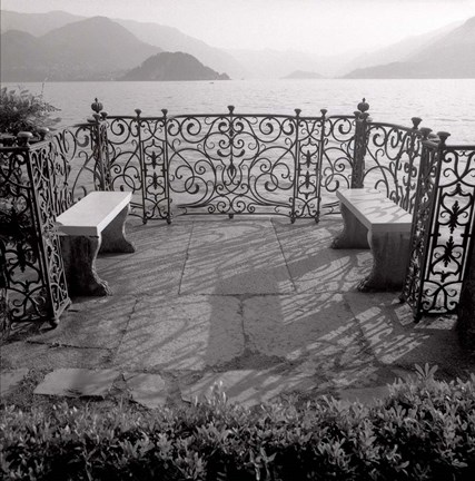 Framed Lake Vista II Print