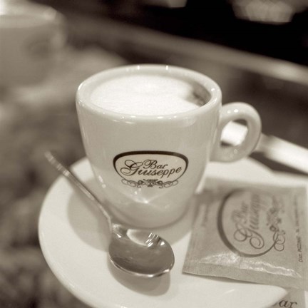 Framed Bar Giuseppe Print