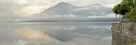 Framed Lake View Print