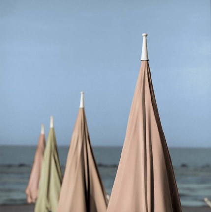 Framed Grosetto Parasol I Print