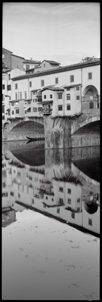Framed Ponte Vecchio I Print