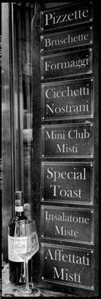 Framed Veneto Caffe Print