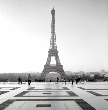 Framed Tour Eiffel 4 Print