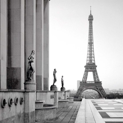 Framed Tour Eiffel 5 Print