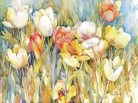 Framed Tulip Team Print