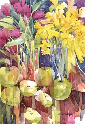 Framed Spring Paletts Print