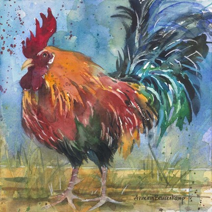 Framed My Turf Print