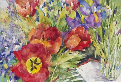 Framed At Their Peak Print