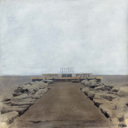 Framed Venice Pier I Print