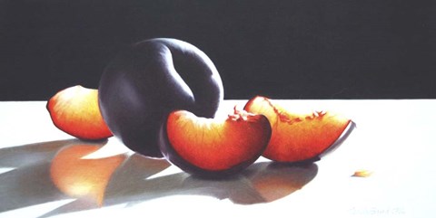 Framed Plum Perfect Print