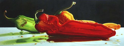 Framed Too Hot to Handle Print