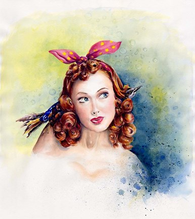 Framed Bird Brain Print