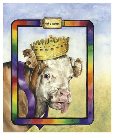 Framed Dairy Queen Print