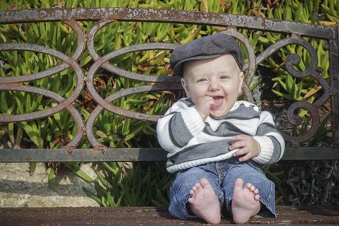 Framed Benched Print