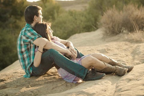 Framed Young Love Print