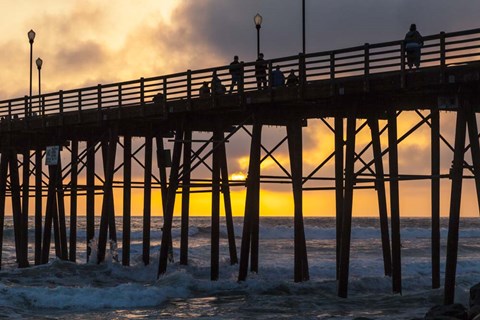 Framed Fire Down Below Print