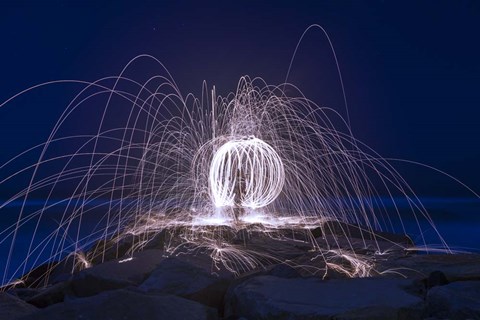 Framed Wool Ball Print