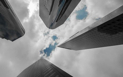 Framed Beam Me Up Blue Print