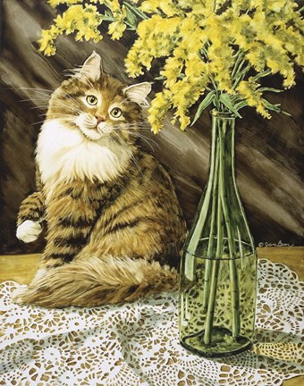 Framed Golden Girl Print