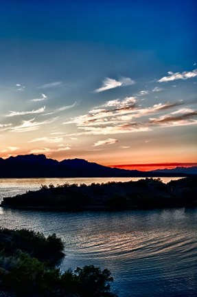 Framed Havasu Sunset II Print