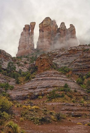 Framed Sedona Vertical Print