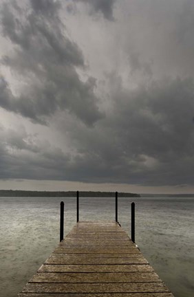 Framed First Droplets Print