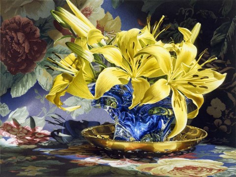 Framed Fire And Ice Print