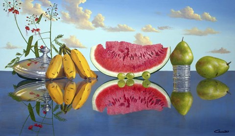 Framed Reflections 1 Print