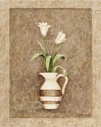 Framed Vases 4 Print