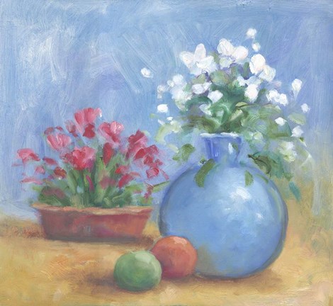 Framed Floral K Print