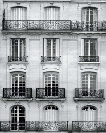 Framed Across the Street I Print