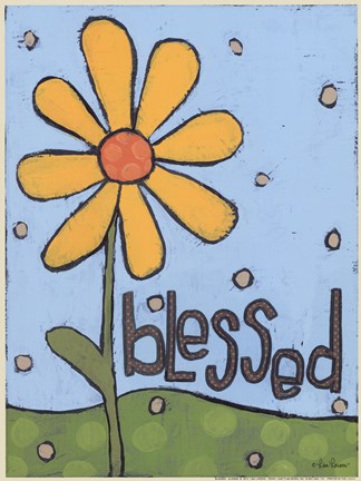 Framed Blessed Print