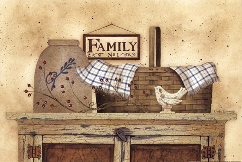 Framed Family Still Life Print