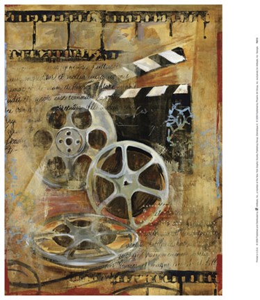 Framed Dramatique II Print