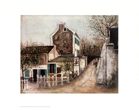 Framed Le Lapin Agile Print