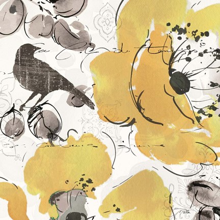 Framed Watercolorful III Print