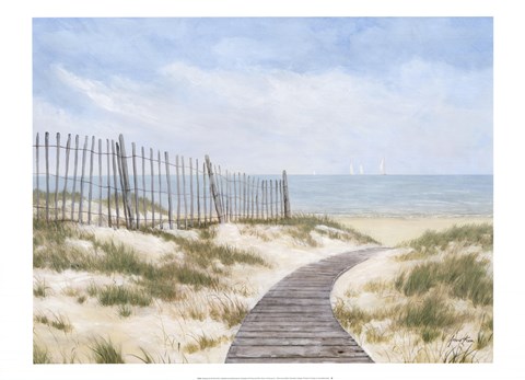 Framed Breezing Up Print