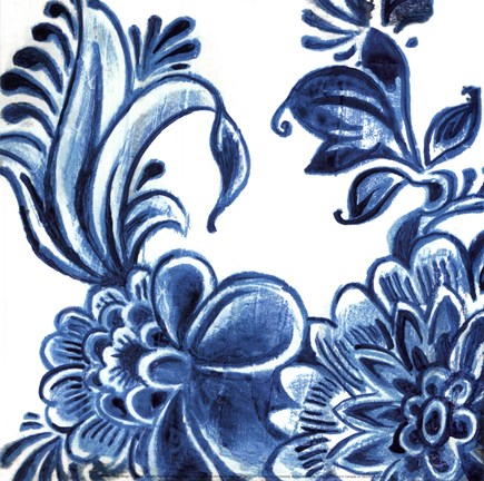 Framed Delft Design IV Print