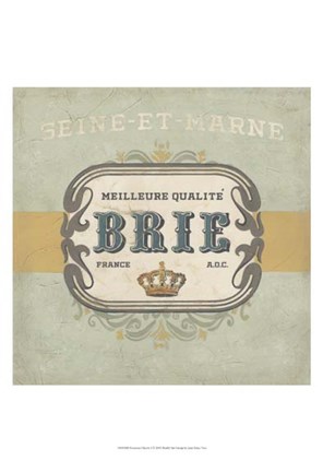 Framed Nouveau Chevre I Print