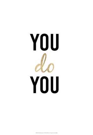 Framed Golden Quote II Print