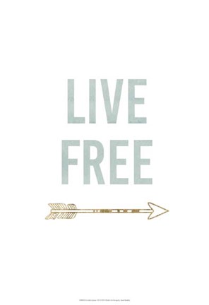 Framed Golden Quote VIII Print